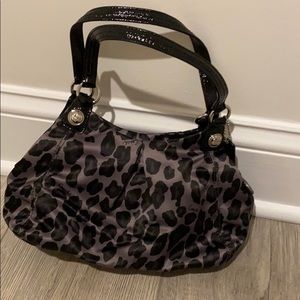 Small leopard bag